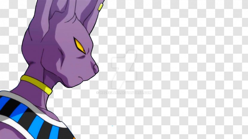 Beerus Dragon Ball Xenoverse 2 Trunks Vegeta - Cartoon - Bills Transparent PNG