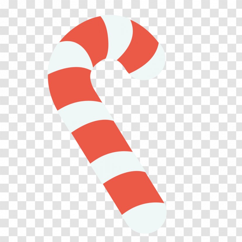 Christmas Day Candy Cane - Symbol - Creative Commons Red Transparent PNG