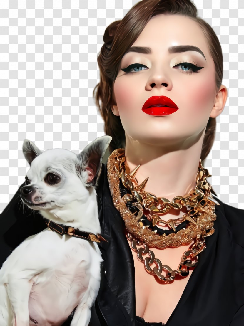Fashion JPEG Bijin File Format Pixel - Companion Dog - Photo Shoot Neck Transparent PNG
