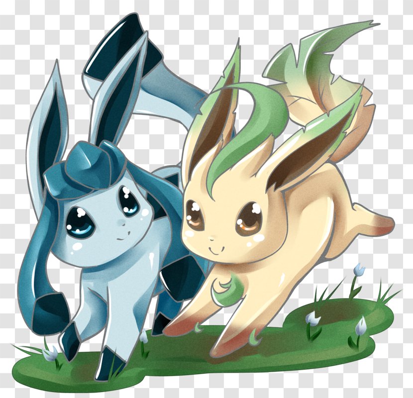 Glaceon Leafeon Eevee Pokémon Flareon - Flower - Frame Transparent PNG