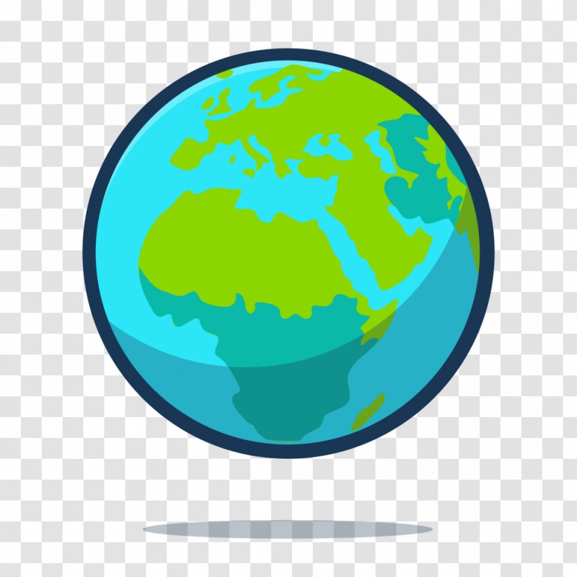 Green Earth - Planet Logo Transparent PNG