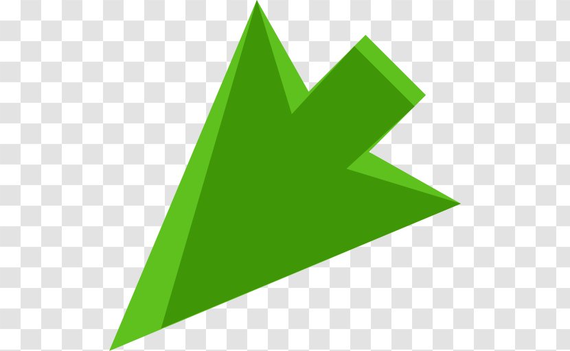 Computer Mouse Pointer - Triangle Transparent PNG