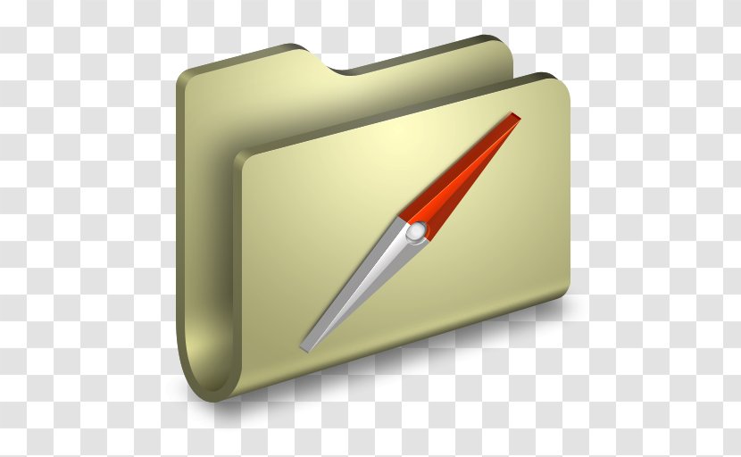 Material Angle Office Supplies - Icon Design - Sites Folder Transparent PNG