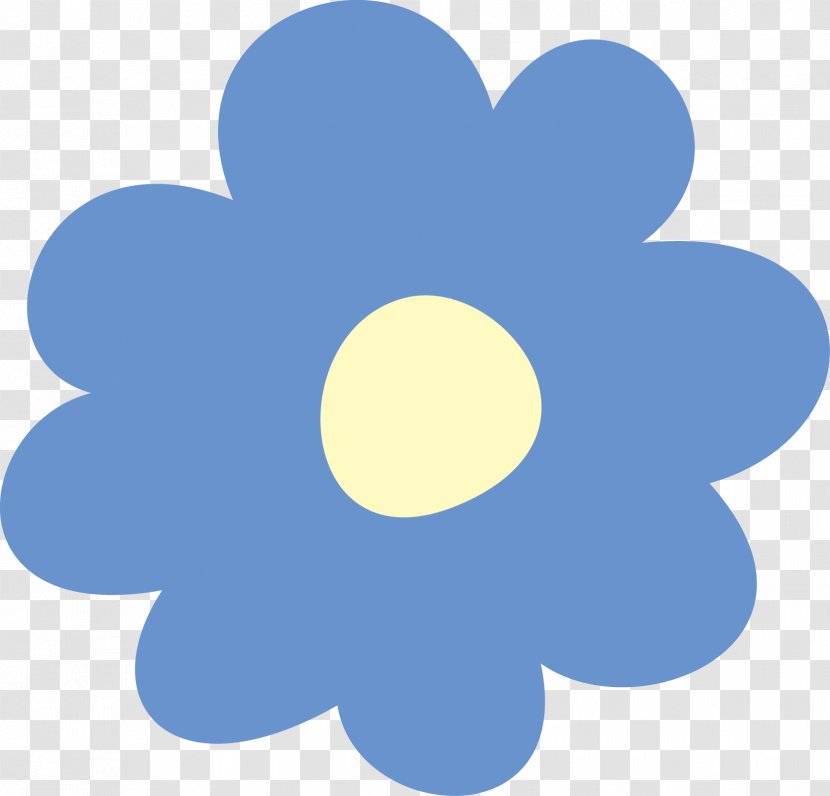 Petal Flower Blossom Blue Clip Art - Floral Design Transparent PNG
