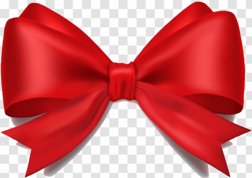 Ribbon Bow And Arrow Red Tie Transparent PNG
