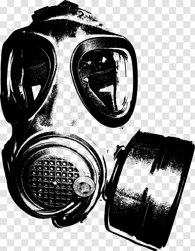 Gas Mask Personal Protective Equipment Clip Art - Safesearch Transparent PNG