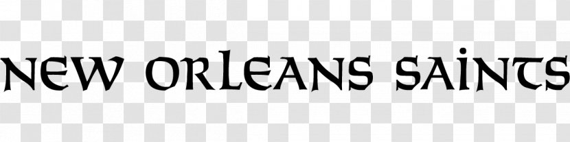 New Orleans Saints Logo Open-source Unicode Typefaces Font - NFL Transparent PNG