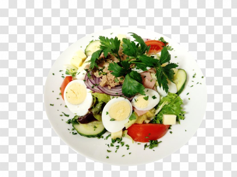 Tuna Salad Vegetarian Cuisine Greek Side Dish Platter - Vegetarianism Transparent PNG