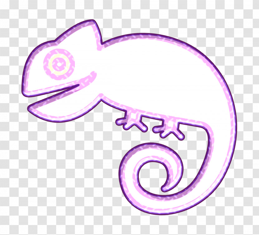 Chameleon Icon Insects Icon Transparent PNG