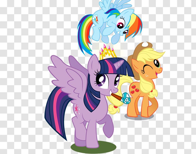 Pony Twilight Sparkle Rainbow Dash Rarity Pinkie Pie - Drawing - Party Transparent PNG