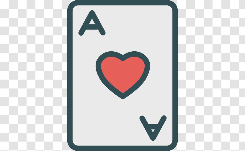 Ace Of Hearts Blackjack - Tree - Heart Transparent PNG
