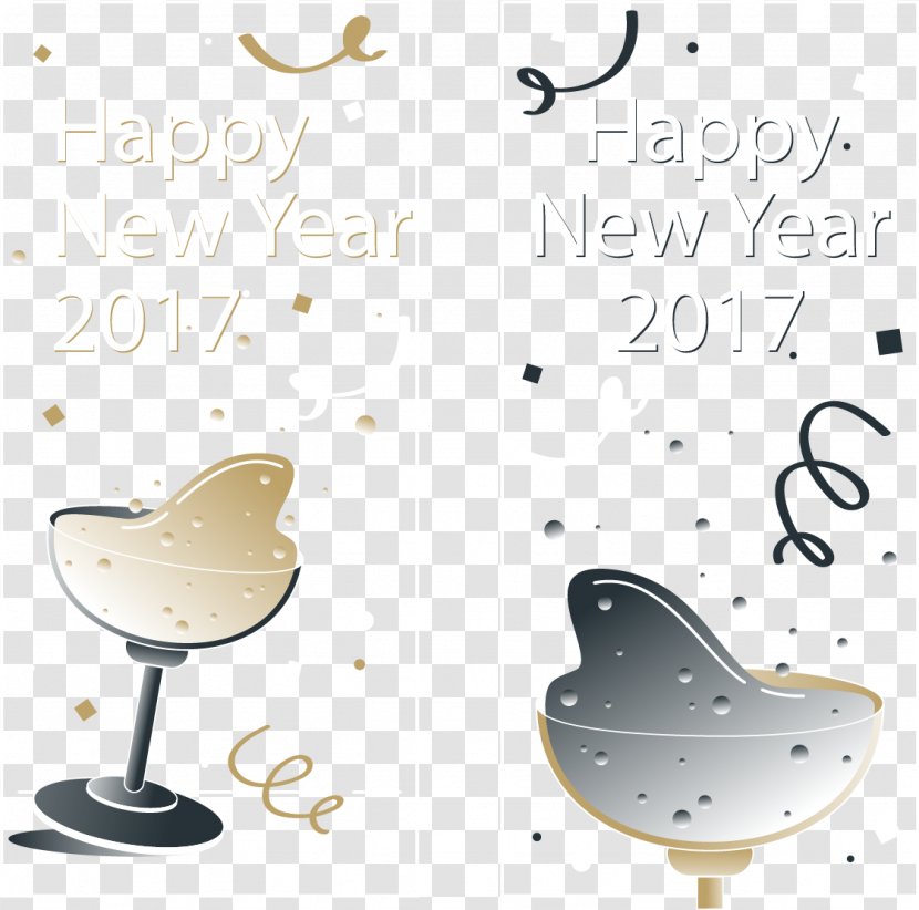 Web Banner Party Cup - Clip Art - Retro Glass Holiday Transparent PNG