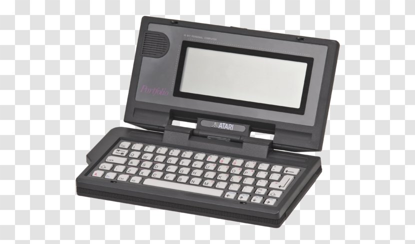 Atari Portfolio 8-bit Family Palmtop PC IBM Compatible - Hardware - Ibm Pc Dos Screen Transparent PNG