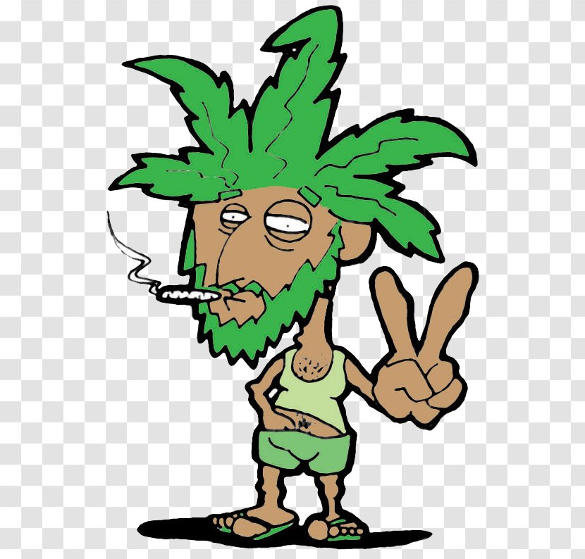 Cannabis Smoking Cartoon Drawing Transparent PNG
