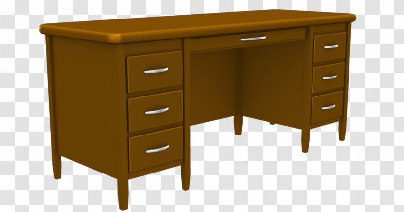 Writing Desk Table Drawer - Bureau Mazarin - Work Space Transparent PNG