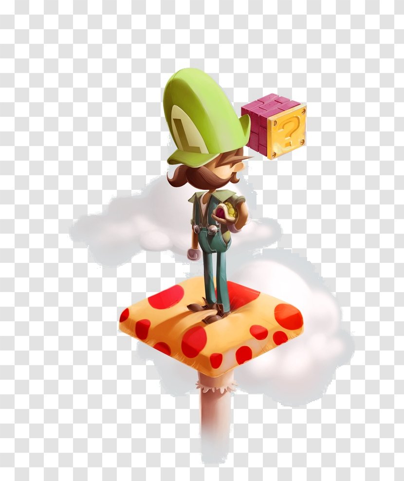 Super Mario Bros. Luigi's Mansion World All-Stars - Doll Transparent PNG