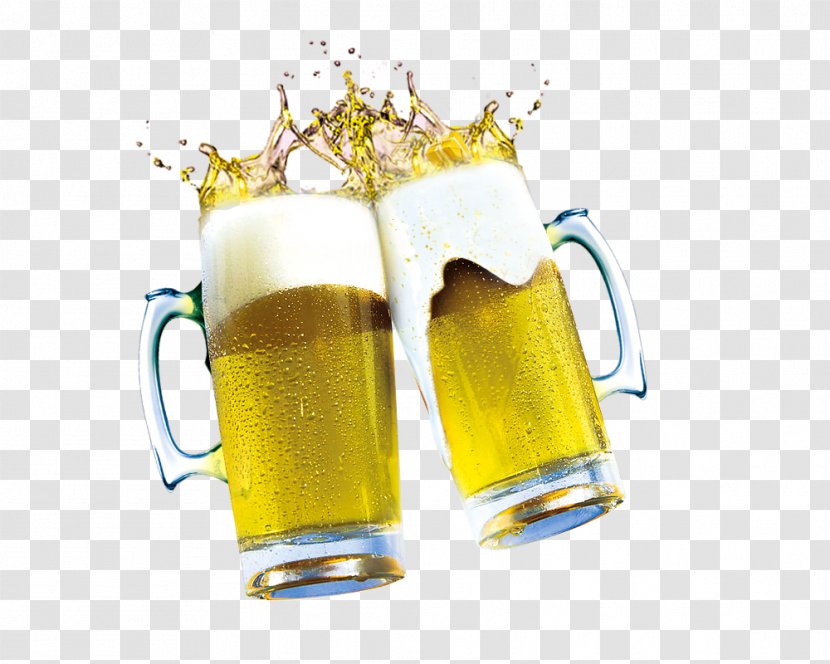 Beer Icon - Glass - Free Splash Pull Material Transparent PNG