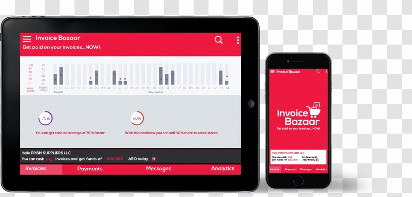 Smartphone Payment Reverse Factoring Invoice ENett International Transparent PNG
