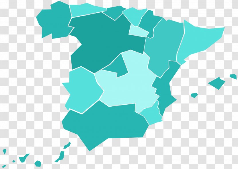 Catalonia Autonomous Communities Of Spain Map Provinces - Area Transparent PNG