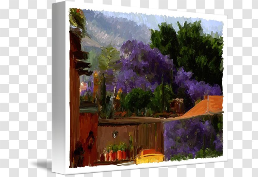 Painting Jacaranda Art Tree Imagekind - Purple Transparent PNG