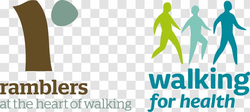 Logo Walking The Ramblers Brand Health - Friendly Conversations Tone Transparent PNG