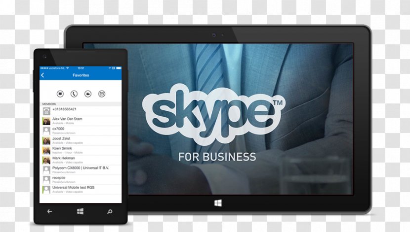 Skype For Business Server IPhone Unified Communications - Client - Go Abroad Transparent PNG
