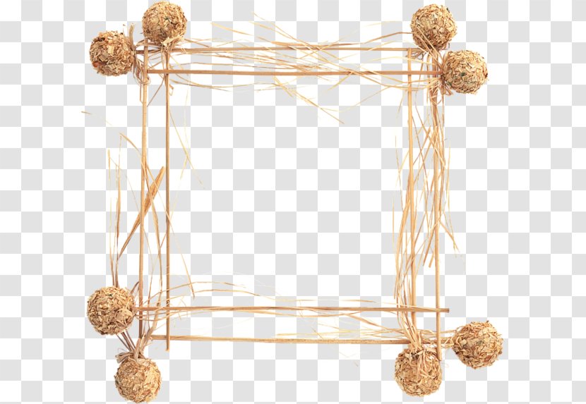 Picture Frames Download - Rope - Straw Transparent PNG
