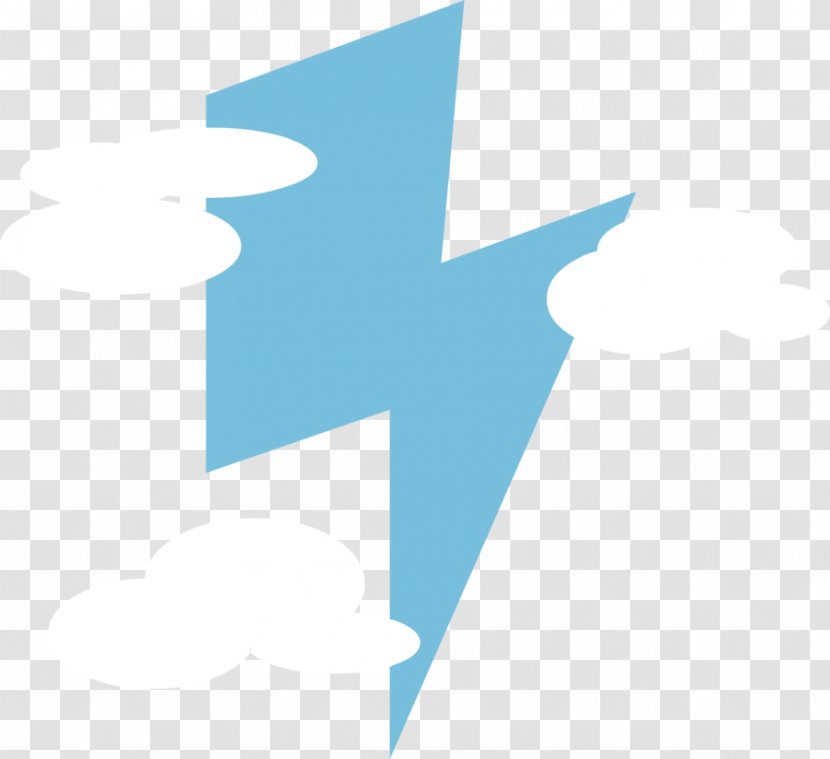 Lightning Pony Cutie Mark Crusaders Thunder Clip Art - Logo - Bolt Artwork Transparent PNG