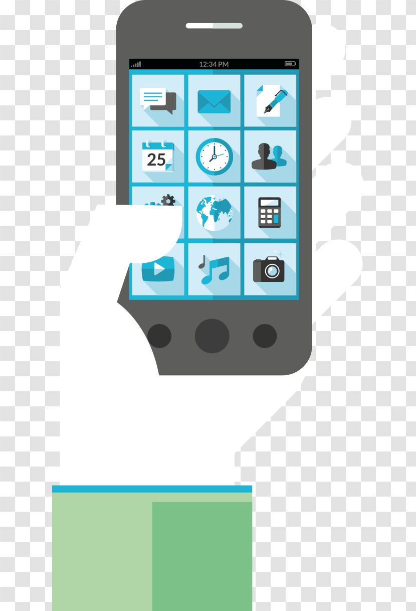 Feature Phone Smartphone Mobile Phones Android - Microsoft Azure Transparent PNG