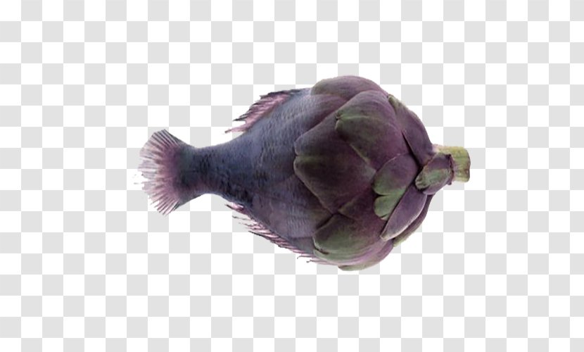 Purple Eggplant Fish Computer File Transparent PNG