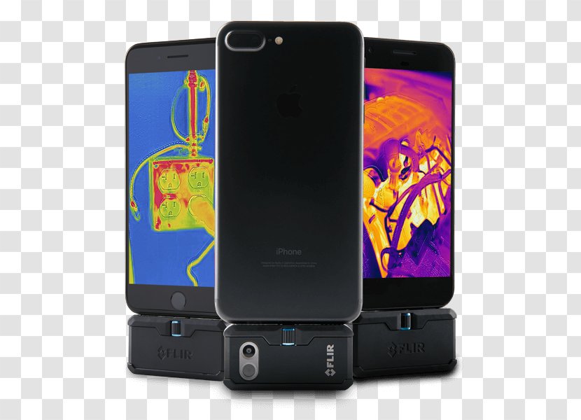 Smartphone Feature Phone Forward-looking Infrared FLIR Systems - Iphone Transparent PNG