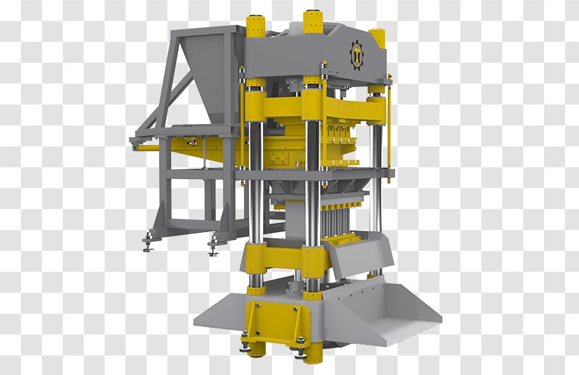 Machine Brickworks Building Materials - Titanium - Hydraulic Machinery Transparent PNG