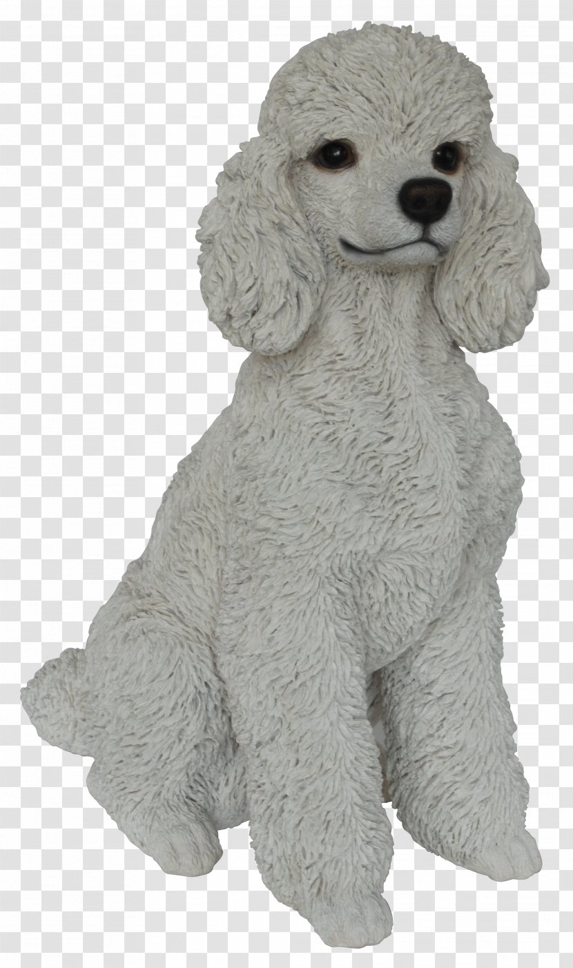 Toy Poodle Garden Ornament - Puppy Transparent PNG