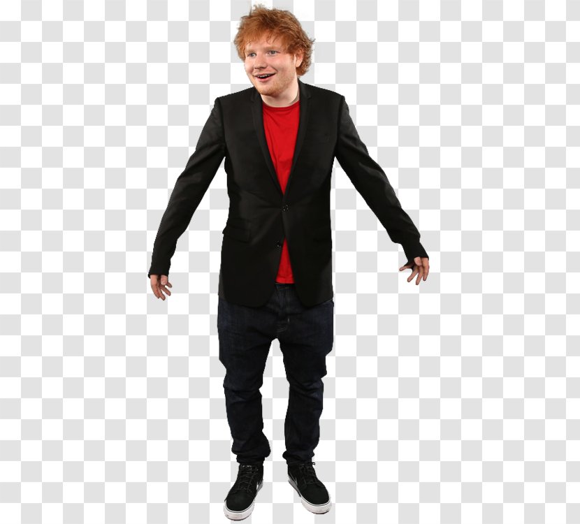 Blazer Tuxedo Sleeve Costume Business - Ed Sheeran Transparent PNG