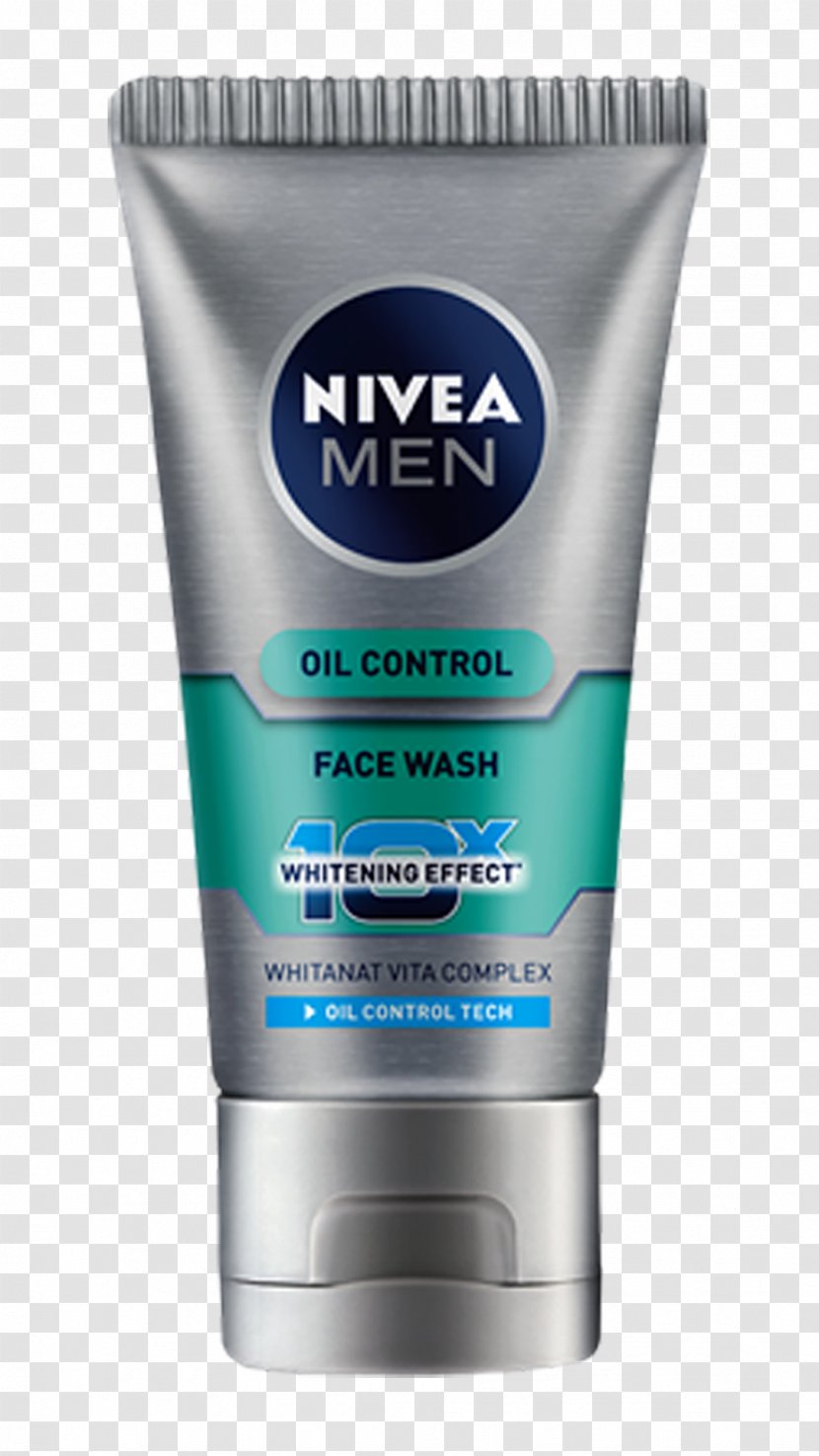 Cleanser NIVEA Men Creme Clinique For Oil Control Face Wash Facial - Glycyrrhiza Glabra Transparent PNG