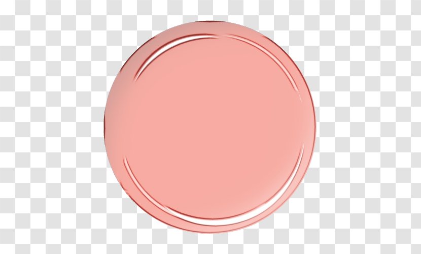 Watercolor Background - Peach - Dishware Cosmetics Transparent PNG