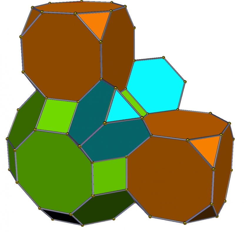 Tetrahedral-octahedral Honeycomb Cubic Tetrahedron Cube - Bipyramid Transparent PNG