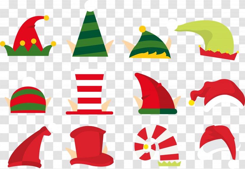 Christmas Santa Claus Clip Art - Tree - Hat Transparent PNG