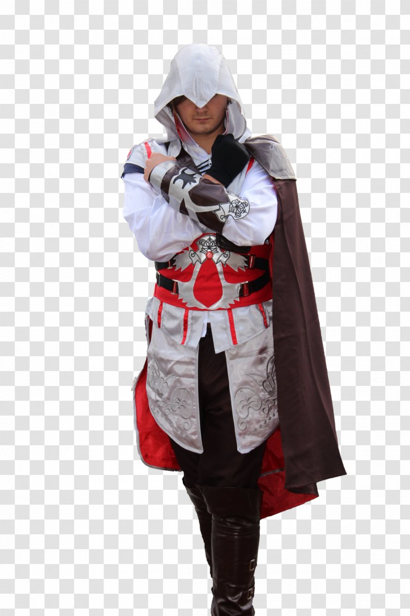 Costume Cosplay Hoodie CosBay Wig - Swiss People - Ezio Auditore Transparent PNG