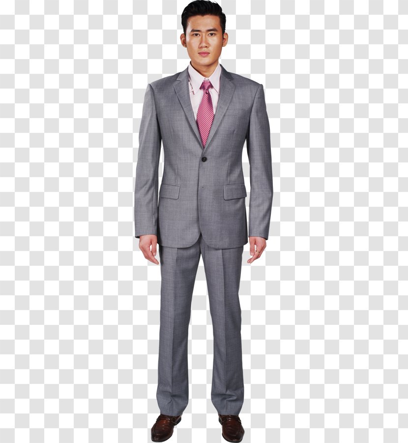 Tuxedo Suit T-shirt Grey - Businessperson - Gray Transparent PNG