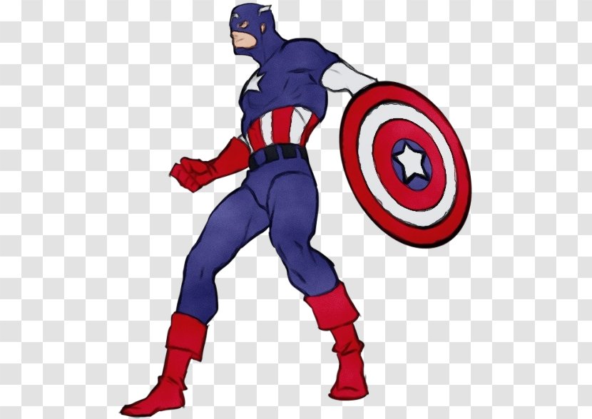 Captain America: The First Avenger Clip Art Baseball - Hero - Fictional Character Transparent PNG