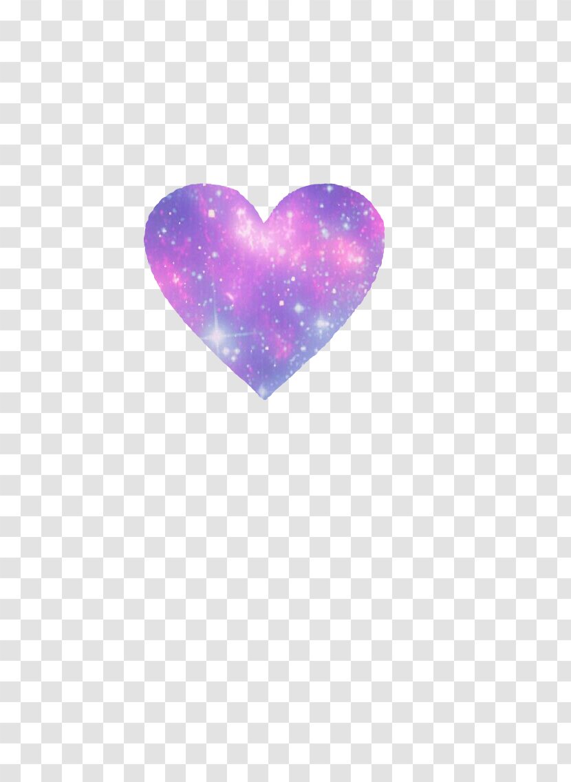 Glitter Heart - Magenta Transparent PNG