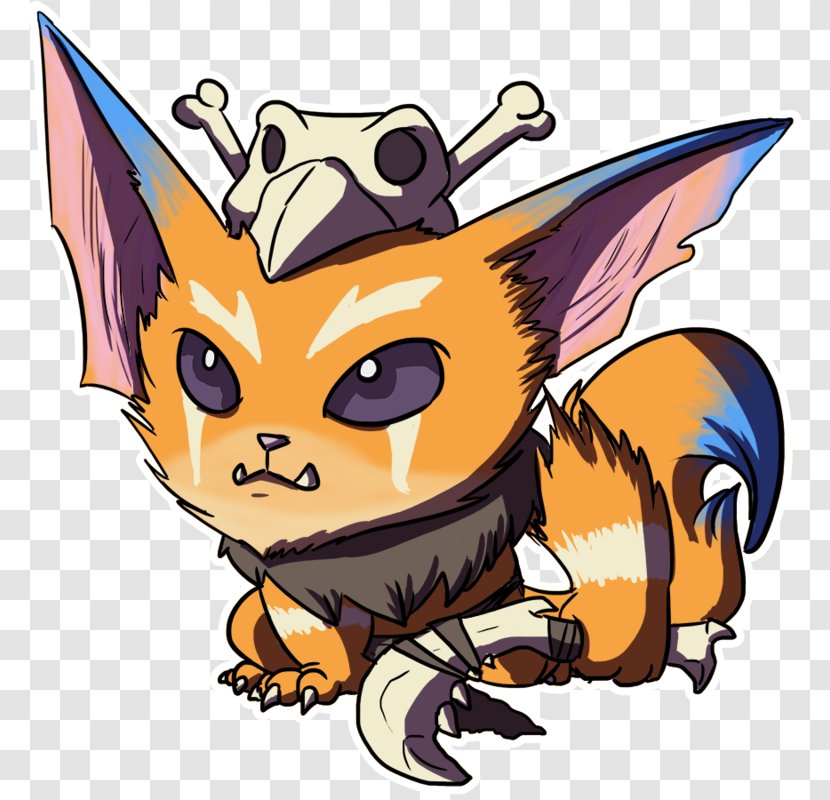 Cat Poster Drawing Art - Heart - League Of Legends Gnar Transparent PNG