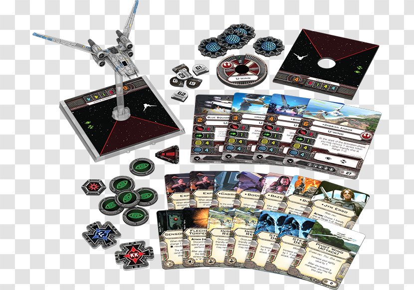 Star Wars: X-Wing Miniatures Game Jyn Erso Fantasy Flight Games Wars X-Wing: U-Wing Expansion Pack X-wing Starfighter Transparent PNG
