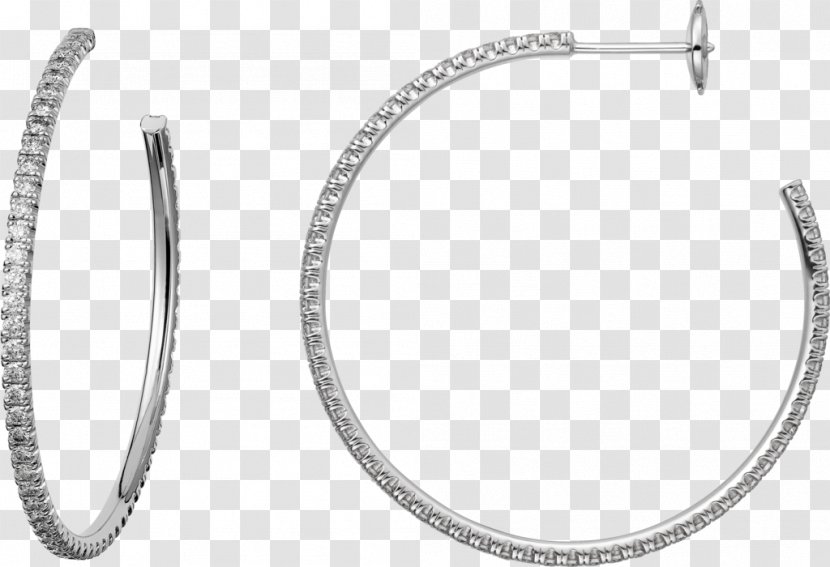 Earring Jewellery Cartier Diamond Bulgari - Body Jewelry Transparent PNG