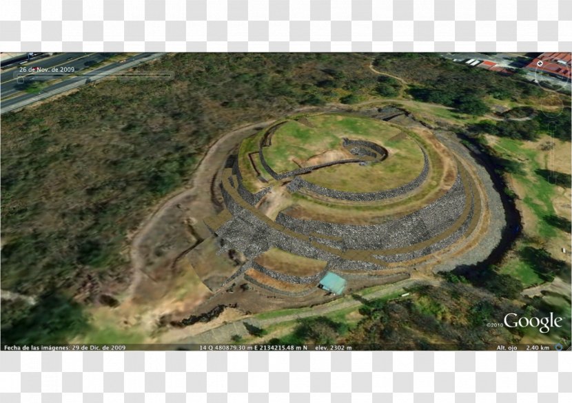 Cuicuilco Great Pyramid Of Giza Valley Mexico Teotihuacan Lake Texcoco - Archaeological Site Transparent PNG