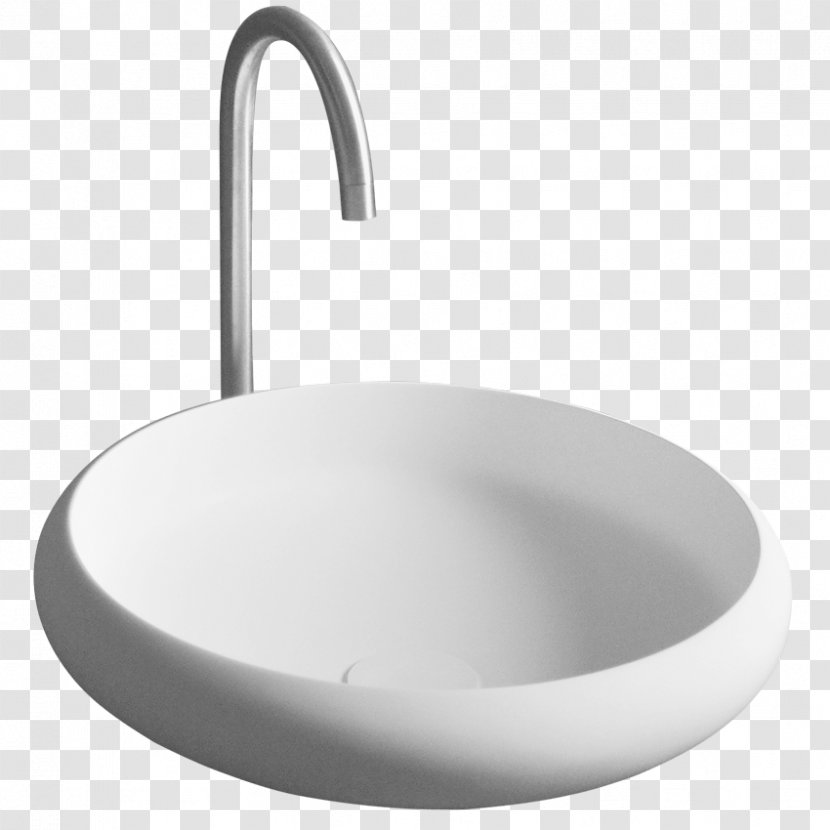 Sink Plumbing Fixtures Tap Ceramic - Bathroom - Round Egg Transparent PNG