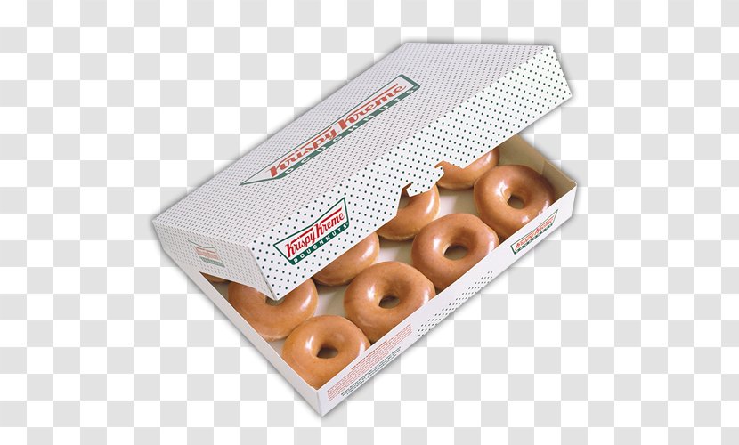 Donuts Krispy Kreme Doughnut Corporation Business Food - Finger - Cake Box Transparent PNG