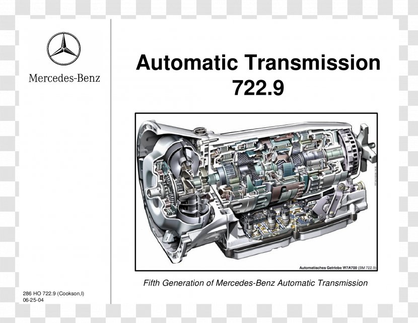 Mercedes-Benz 9G-Tronic Transmission Car Automatic - Mercedesbenz 9gtronic Transparent PNG