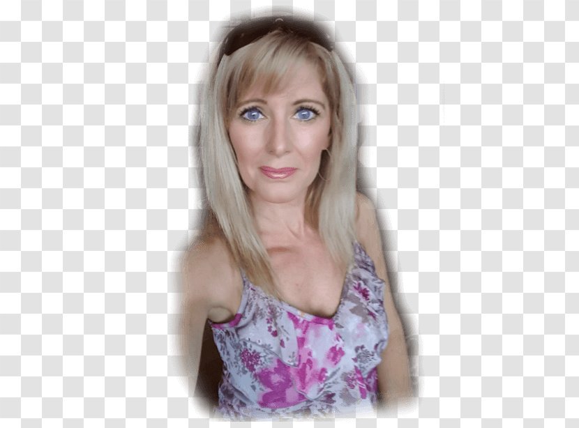 Blond Hair Coloring Portrait Bangs - Heart - Kay Transparent PNG